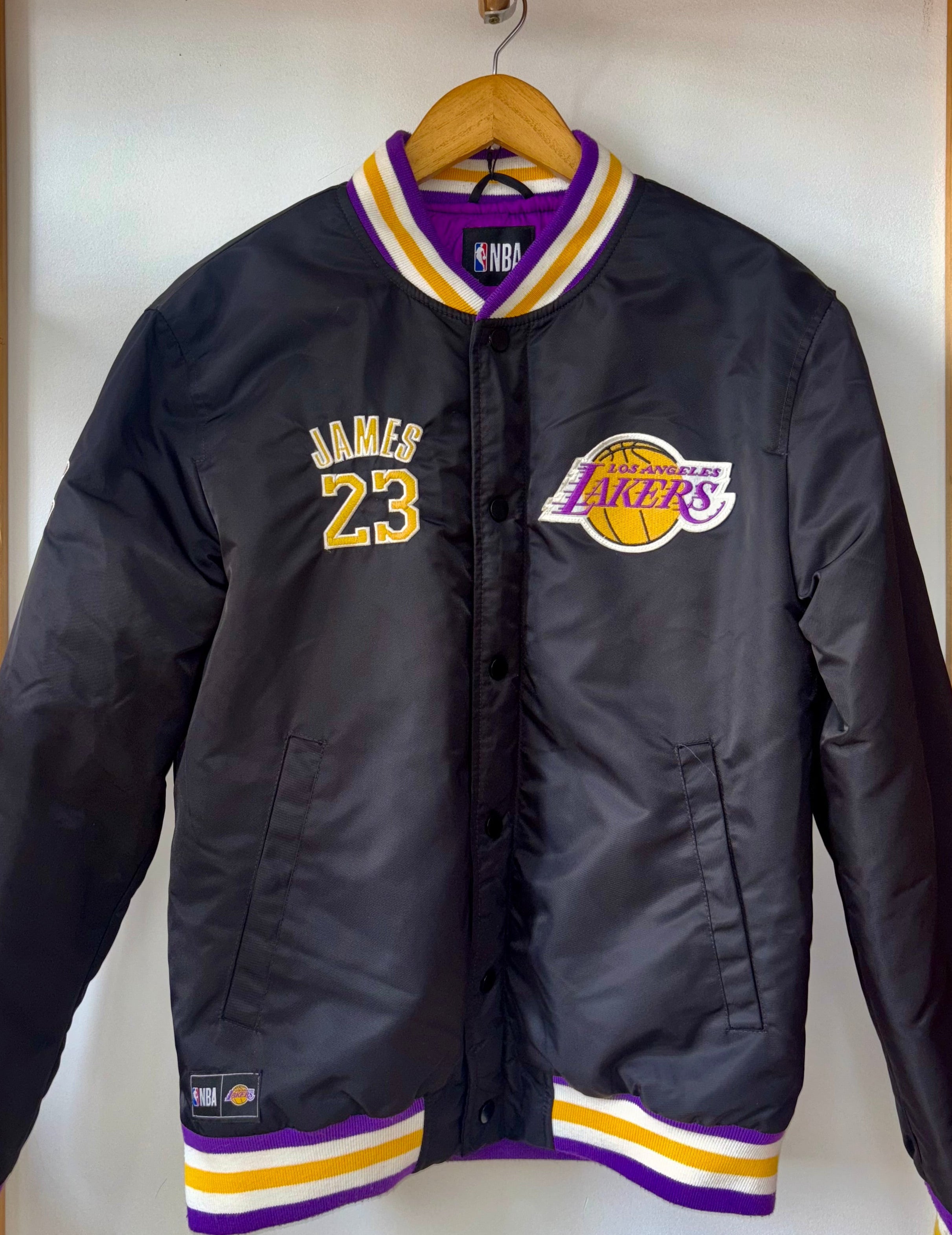 _NBA jacket Lakers