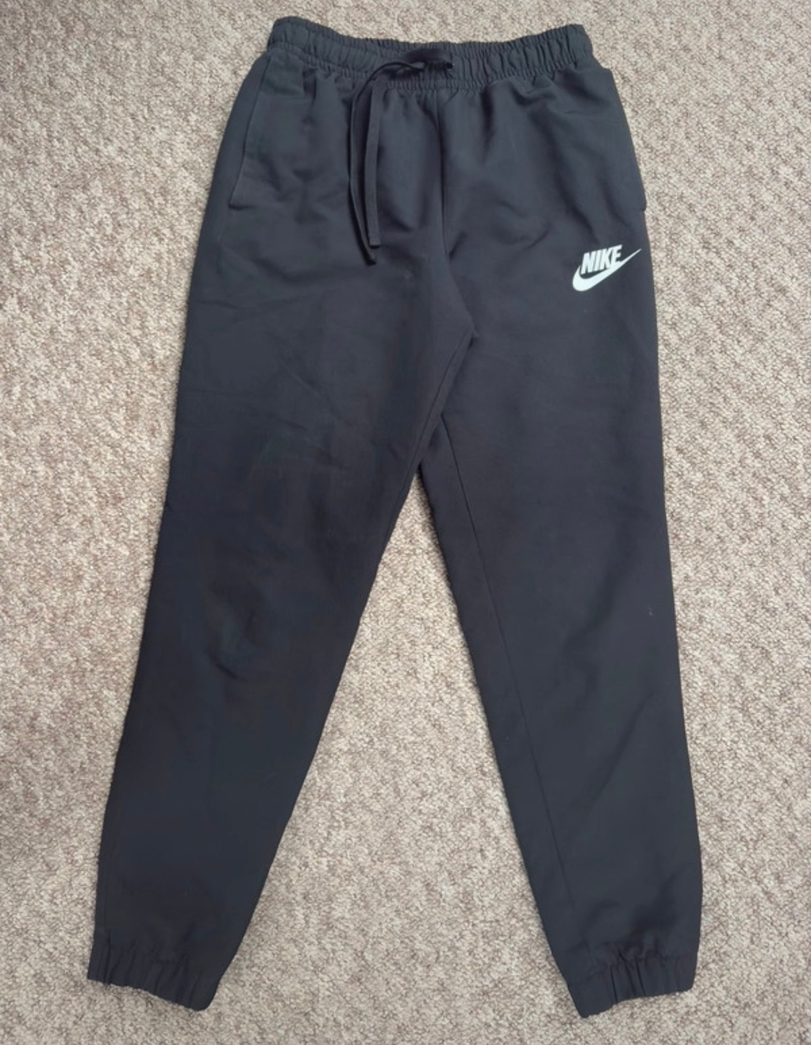 Nike black tracksuit bottom